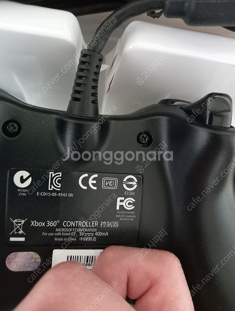 XBOX 360 정품 유선 패드 3만원--1