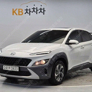 현대 코나 중고 더 뉴 코나 중고자동 흰색 2021년식 41,000km 모던 중고차카페