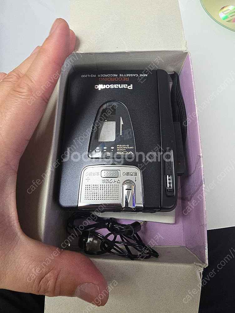 파나소닉 어학용 카세트 입니다 rq-l200--0
