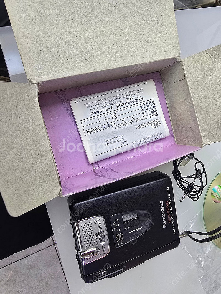파나소닉 어학용 카세트 입니다 rq-l200--8
