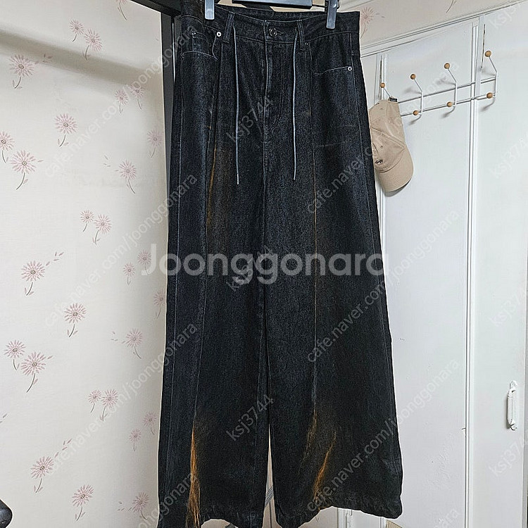 준지 와이드 데님 팬츠 3종류 판매합니다.--4