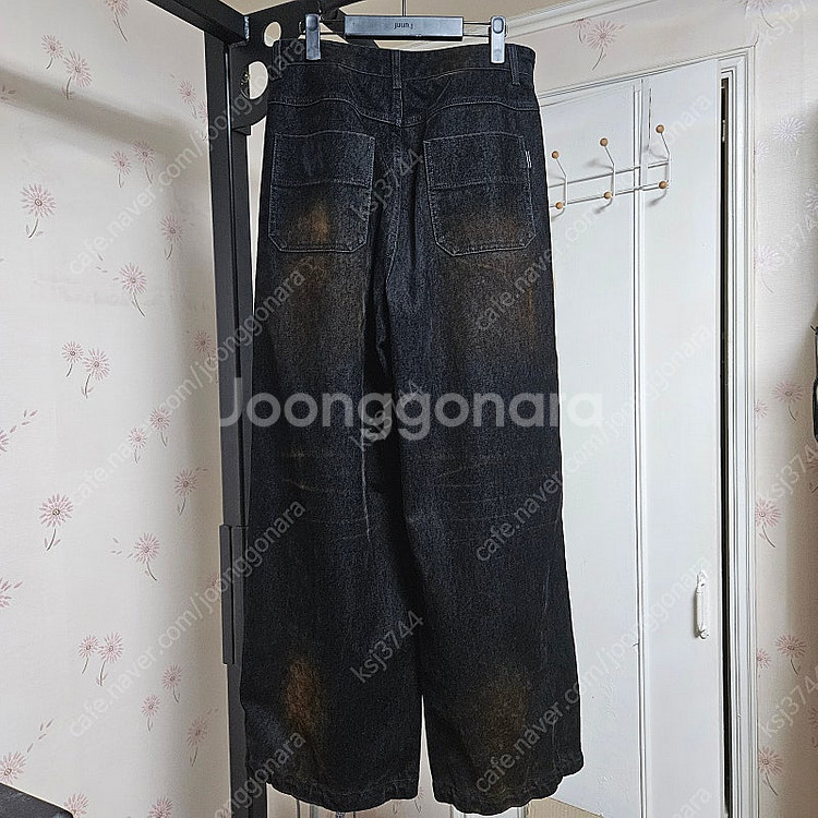 준지 와이드 데님 팬츠 3종류 판매합니다.--5