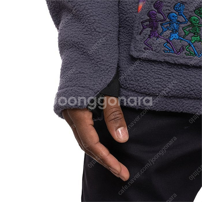 203. 2223 686 쉐르파 후드 그레이 라지--4