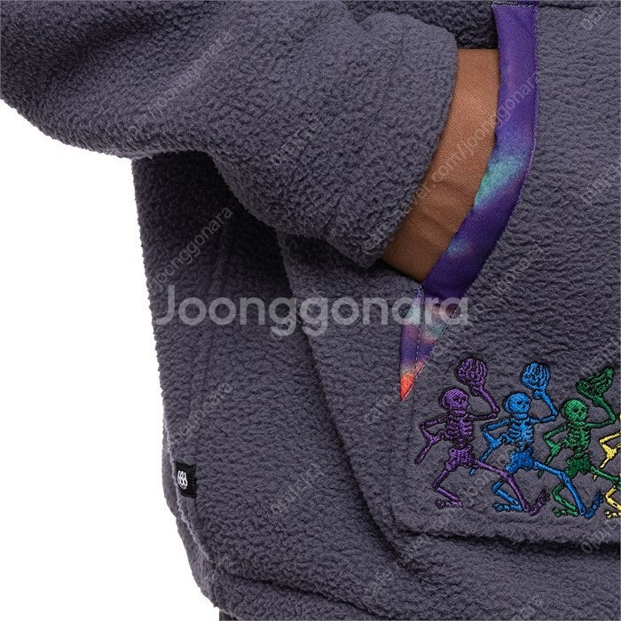 203. 2223 686 쉐르파 후드 그레이 라지--6