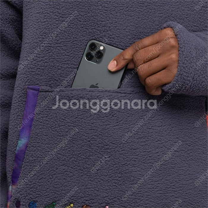 203. 2223 686 쉐르파 후드 그레이 라지--7