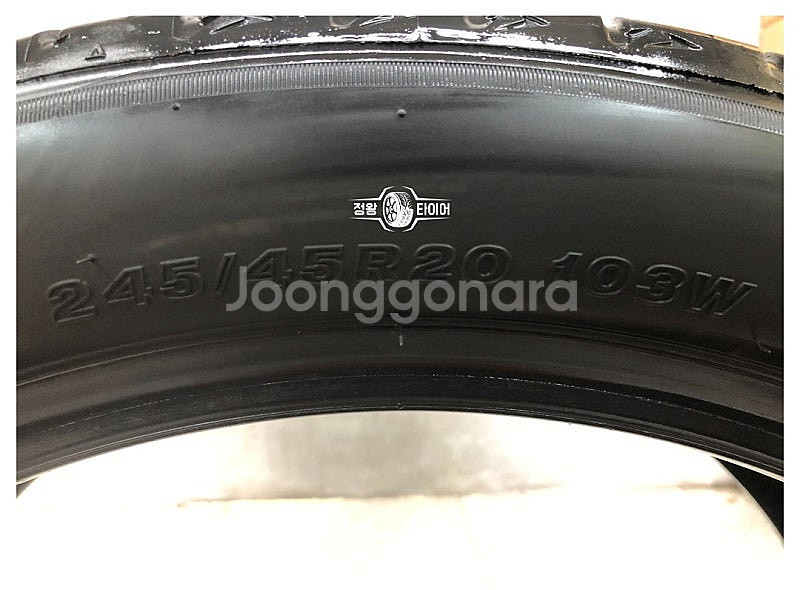중고타이어 브릿지스톤 알렌자001 245/45R20 G...--5