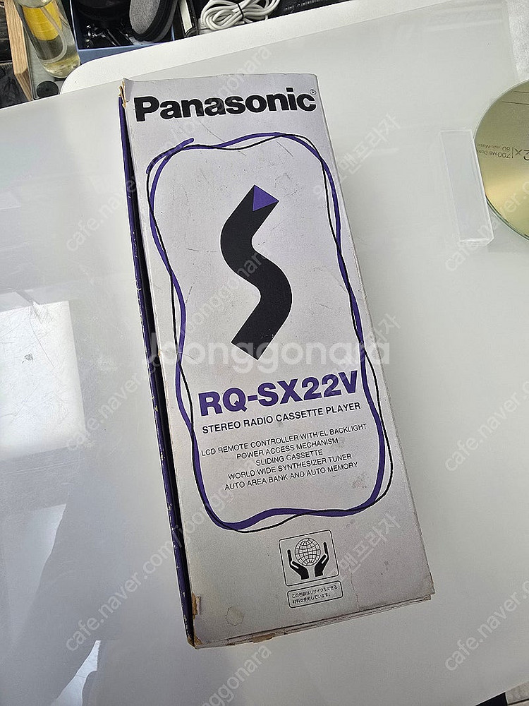 파나소닉 워크맨 rq-sx22v 은색 제품박풀 판매합니...--0