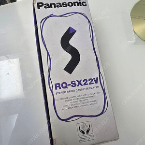 파나소닉 워크맨 rq-sx22v 은색 제품박풀 판매합니다