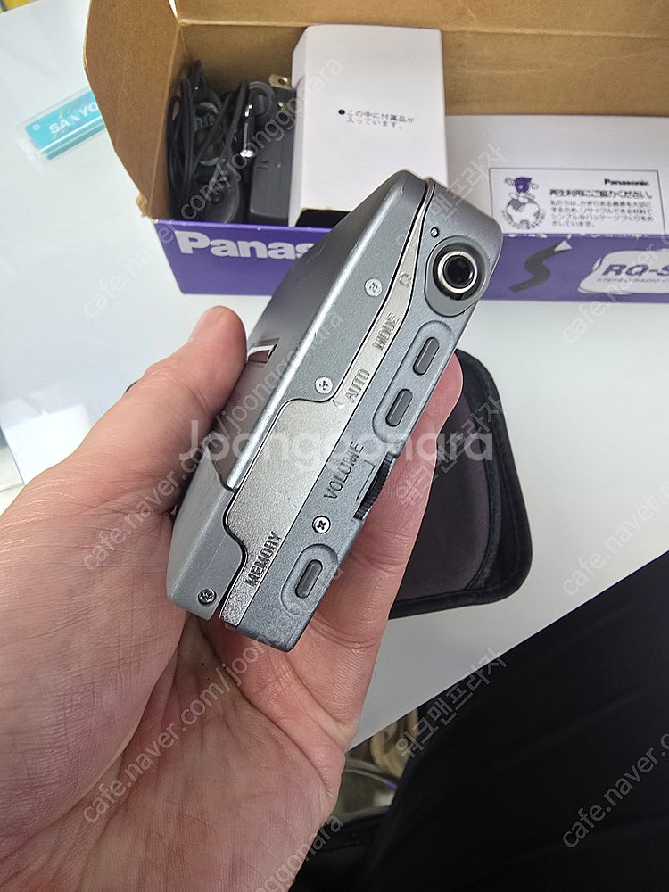 파나소닉 워크맨 rq-sx22v 은색 제품박풀 판매합니...--6