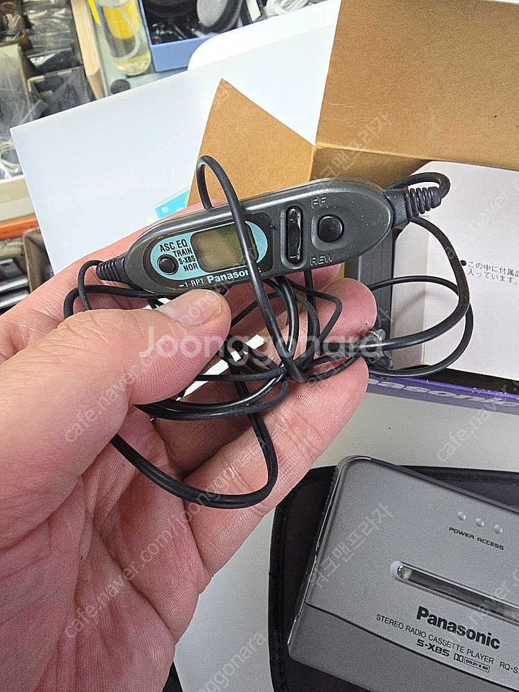 파나소닉 워크맨 rq-sx22v 은색 제품박풀 판매합니...--9
