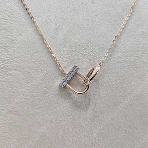 스톤헨지 14K U Lock 목걸이 H0118