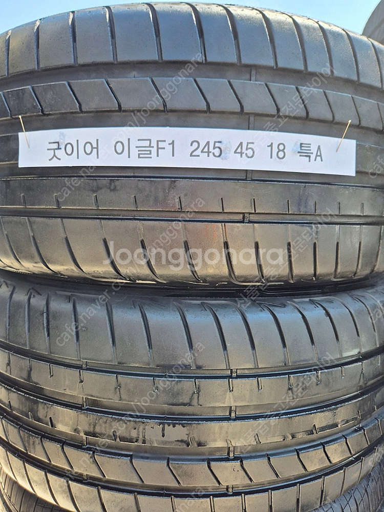245 45 18 굿이어 이글F1 장착무료 특A급--2