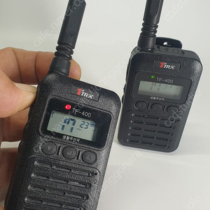 생활무전기 TRX TF-400 2대