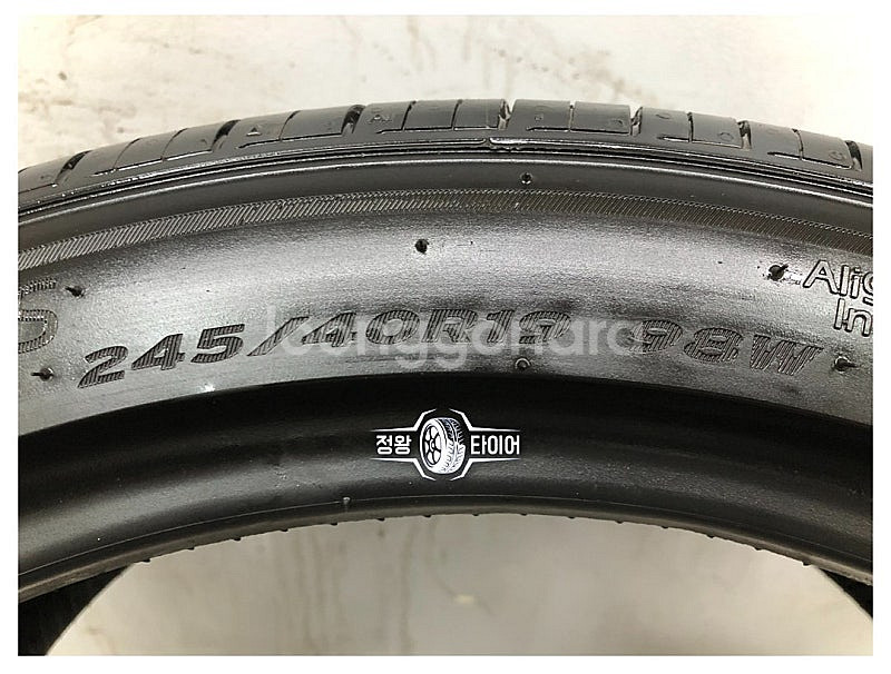 중고타이어 한국타이어 키너지STAS 245/40R19 ...--6