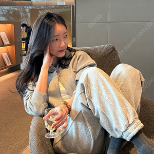 그레이룸 베리 버튼 후드 집업