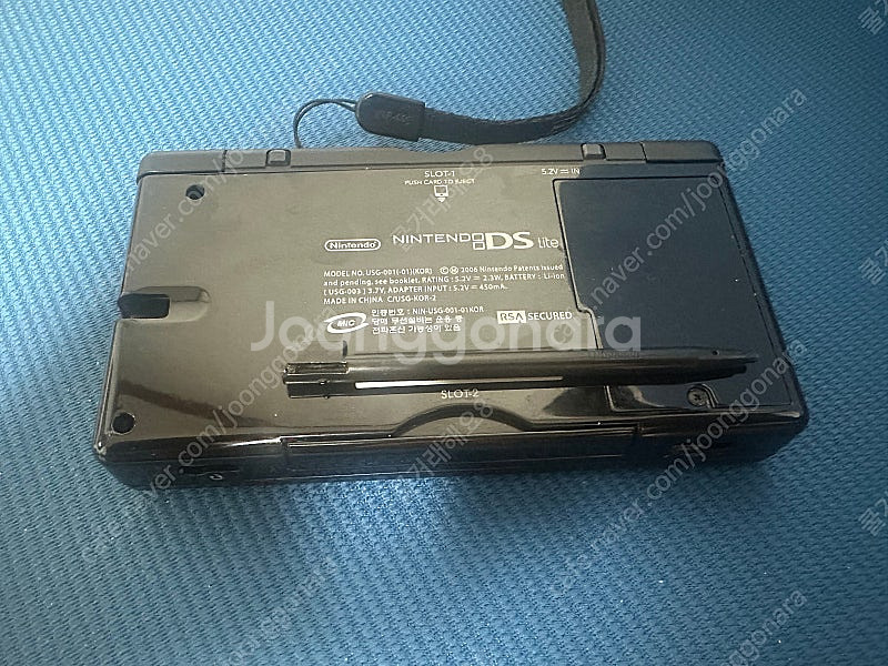 닌텐도 ds lite 블랙 검정--2