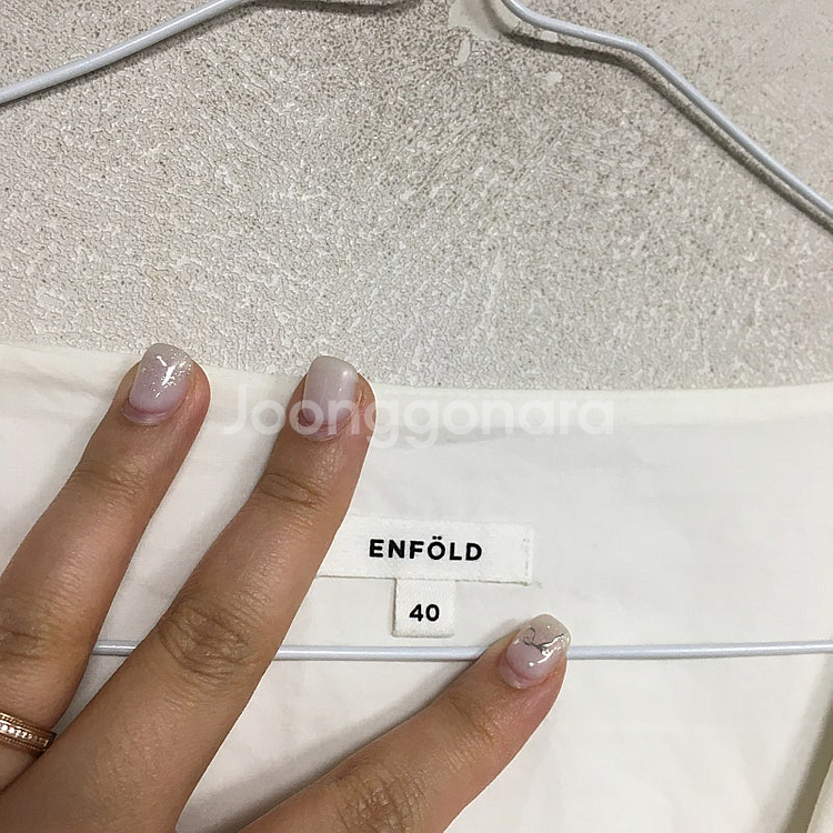 엉폴드 엔폴드 퍼프 블라우스 40 / 랑방 마인 오브제...--1