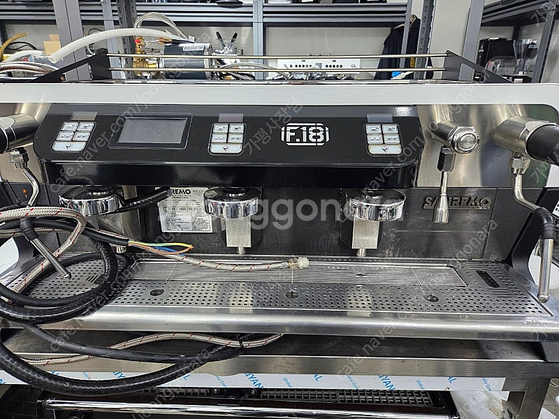 750만)산레모 F18 3구 커피머신 (20년식)--5