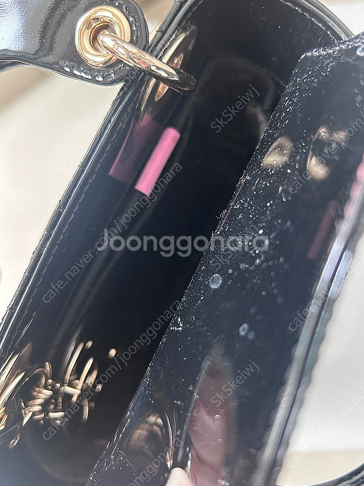 레이디디올 페이던트 미니 블랙 - 제이에디션--5