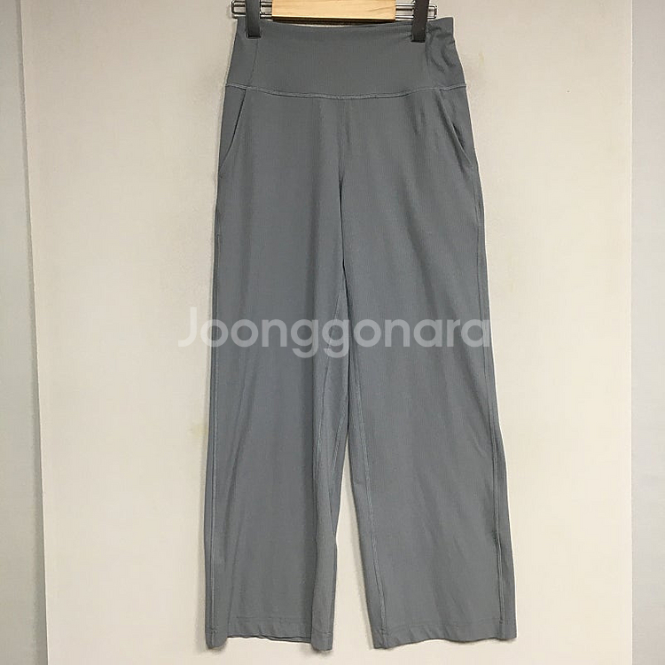 룰루레몬 얼라인 하이라이즈 와이드레그 팬츠 M / 랑방...--0