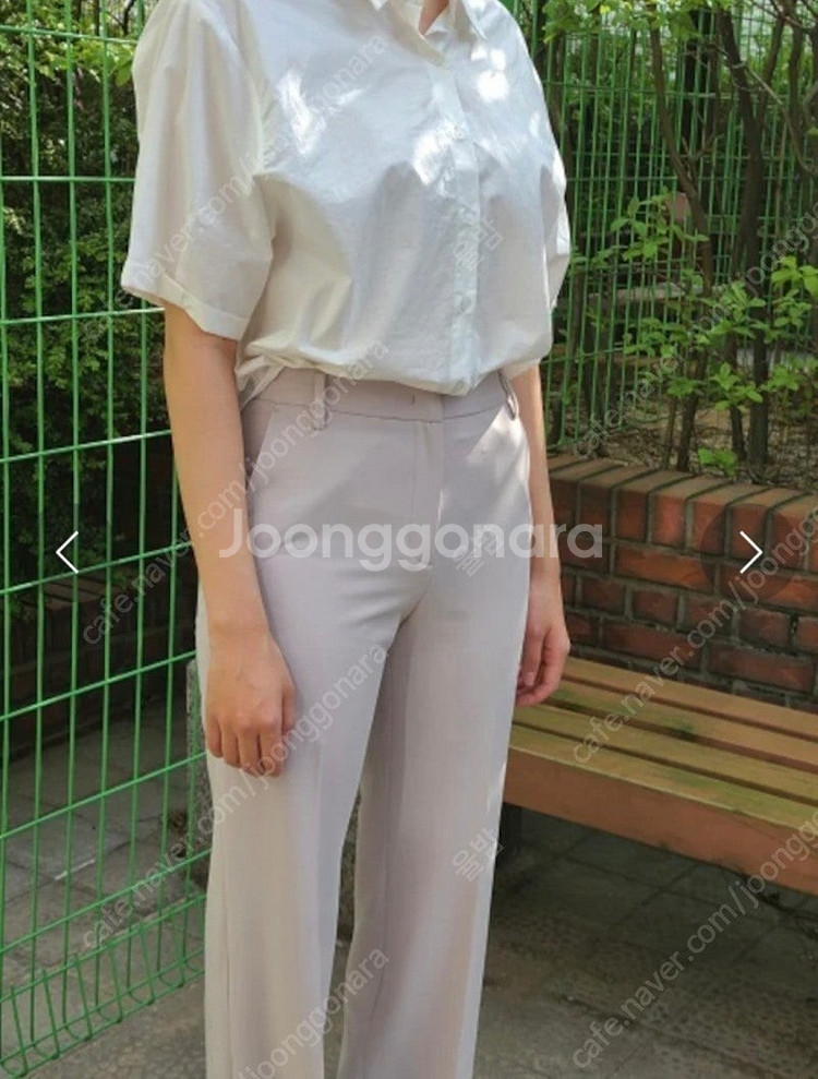 새상품) 에잇세컨즈 스트레이트 일자 슬랙스 25 팬츠 ...--8