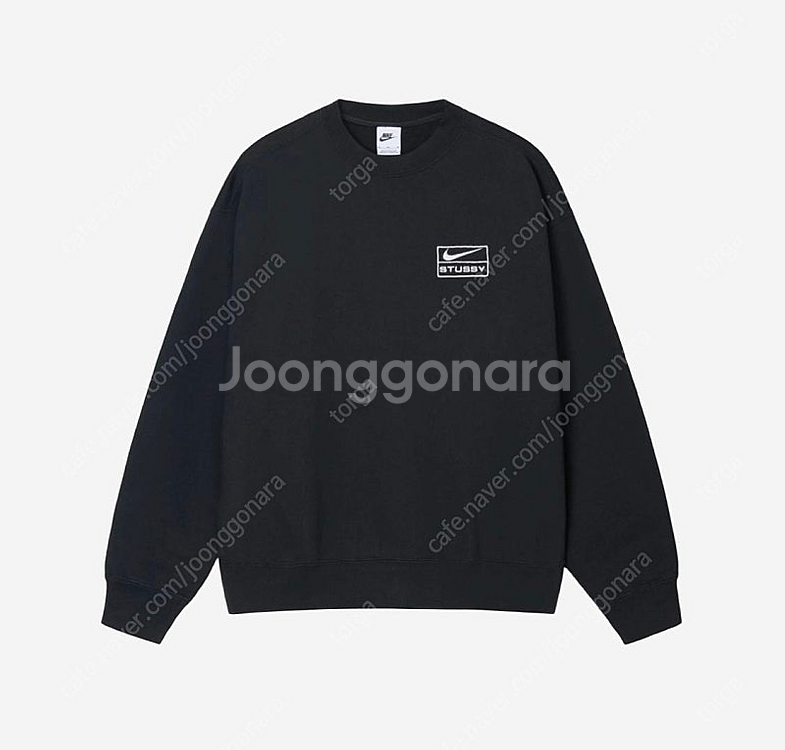 20.2만_﻿[L]나이키 x 스투시 크루넥 블랙_DO5...--0