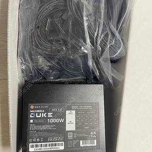 맥스엘리트 MAXWELL DUKE 1000W 80PLUS PLATINUM 풀모듈러 ATX 3.0