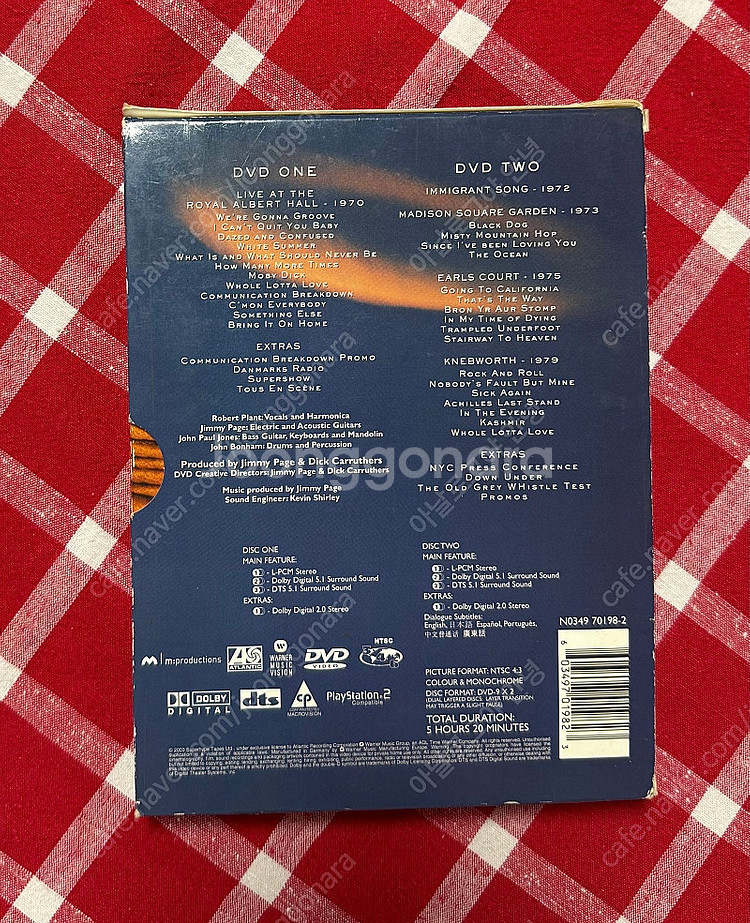 레드 제플린 DVD--1