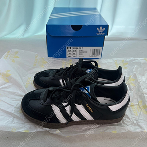 아디다스 삼바 키즈 OG 블랙 180