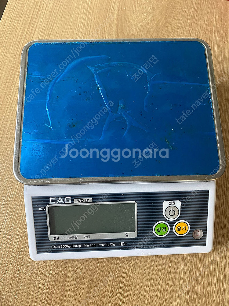 카스 디지털 전자저울 6kg 계량 업소용 가정용 베이킹 주방 저울--1