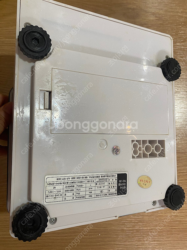 카스 디지털 전자저울 6kg 계량 업소용 가정용 베이킹 주방 저울--4