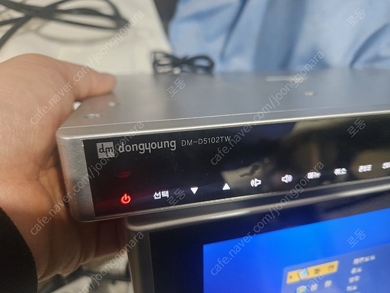 주방용 tv 폰 라디오 dm-d5102dw 인터폰 싱크대 이미지