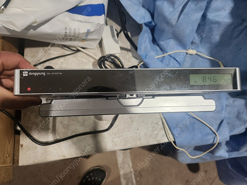 주방용 tv 폰 라디오 dm-d5102dw 인터폰 싱크대 이미지