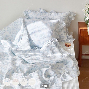 마틸라 풍기인견 여름산책 이불, 베개커버2장 새상품(퀸,킹사이즈 겸용)