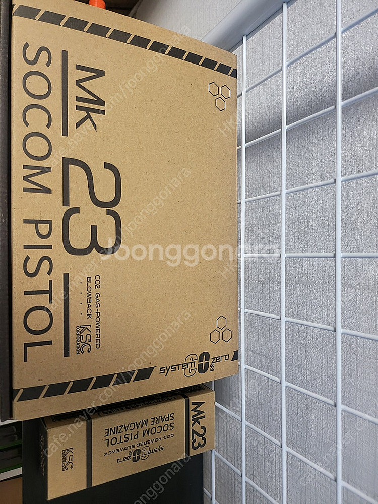 [미사용/새상품] KSC MK23 소콤피스톨(CO2 가...--1