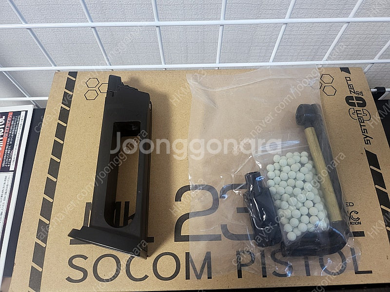 [미사용/새상품] KSC MK23 소콤피스톨(CO2 가...--3