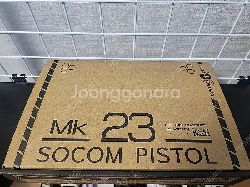 [미사용/새상품] KSC MK23 소콤피스톨(CO2 가...--5