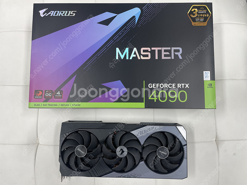 기가바이트 RTX4090 Aorus Master 판매합...--0