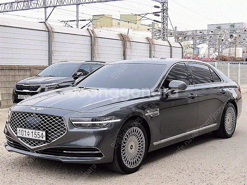 그레이색상 제네시스 G90 중고 제네시스 중고 2020...--7