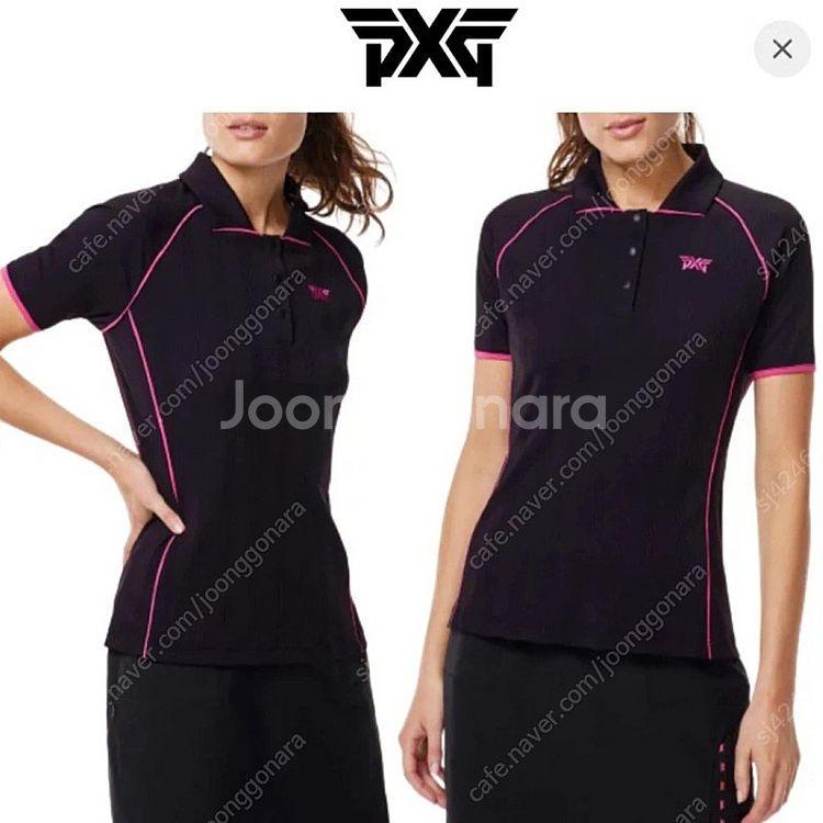PXG 여성골프 골지 반팔티셔츠 (66~77사이즈)--0