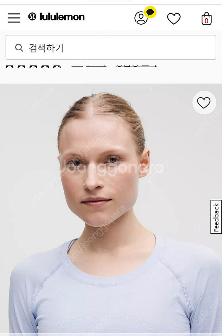 룰루레몬 티셔츠 스위프틀리 숏슬리브 2.0 새상품 , ...--0