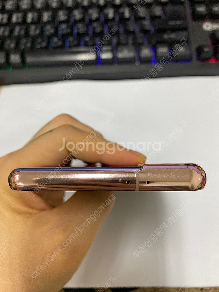 204389 갤럭시S21 퍼플 A급 256GB 무잔상 ...--3
