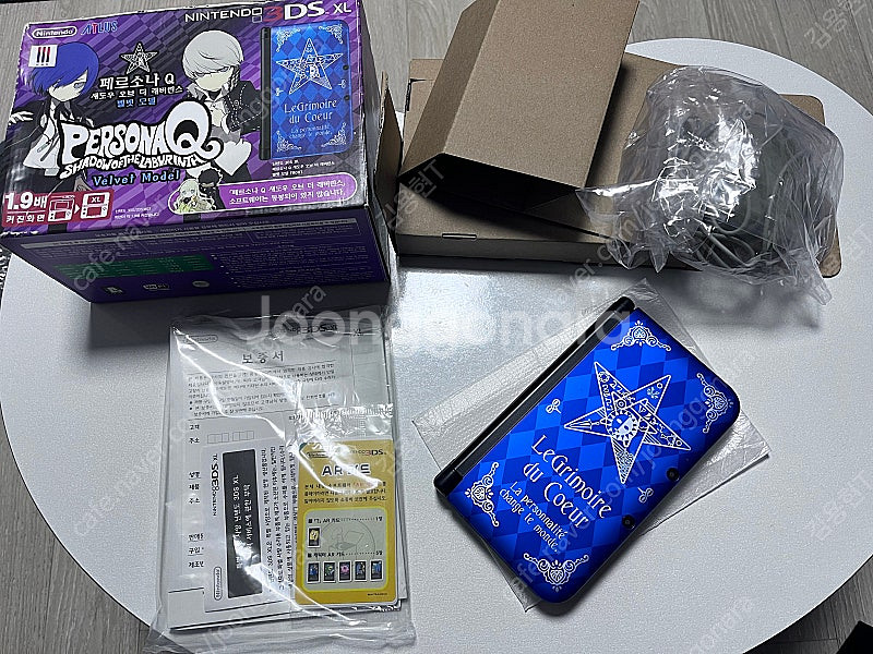 닌텐도 3ds xl - 페르소나 Q 벨벳 모델 에디션 ...--0