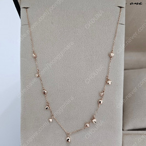 디디에두보 14K 미스 두 골드볼 드레이프 목걸이