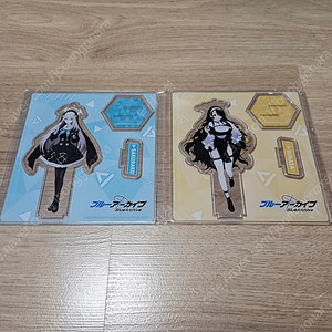 블루 아카이브 조이사운드 콜라보 아크릴 스탠드 일괄 (사쿠라코, 히나타)