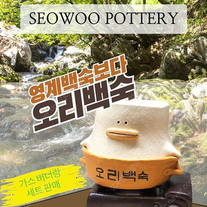 서우 포터리 화분 _ 오리백숙 팟
