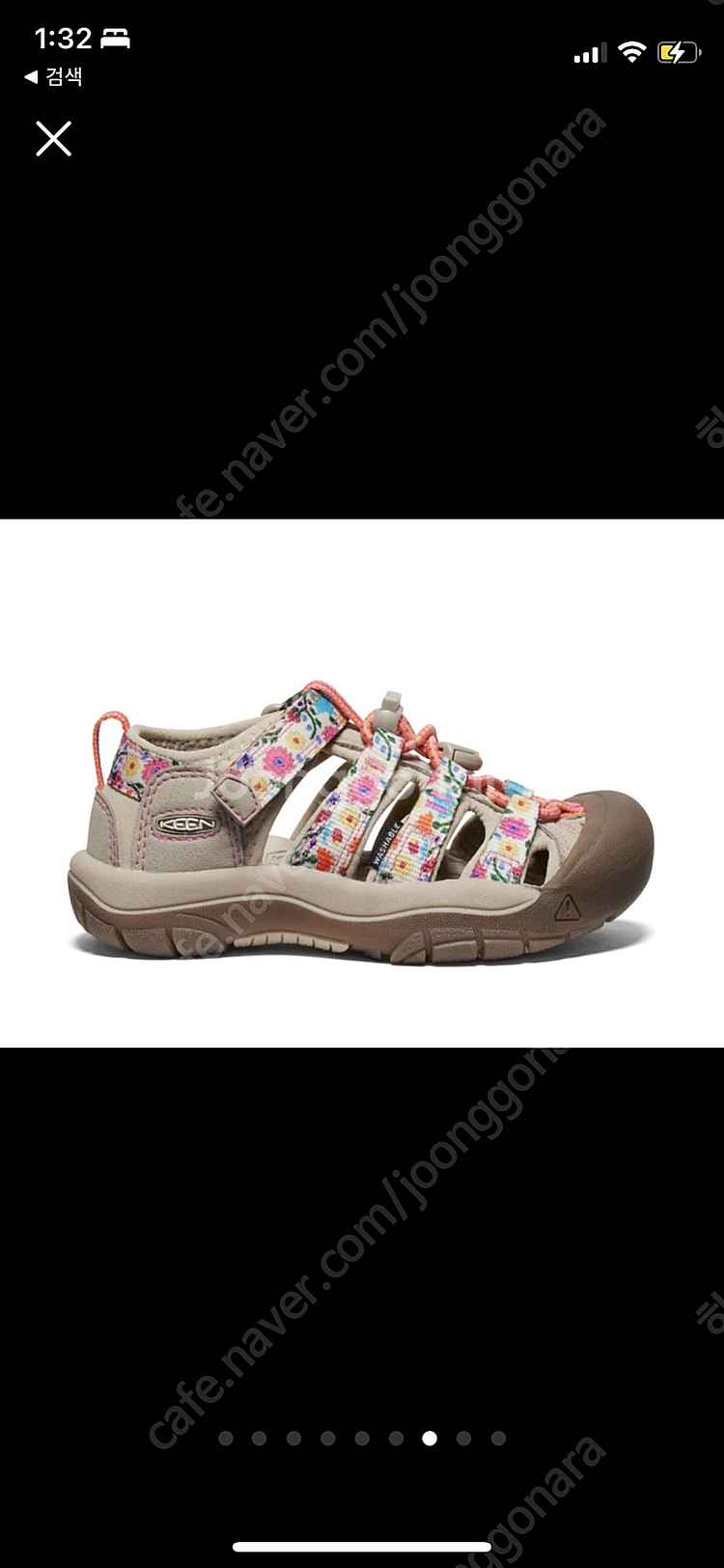 keen 뉴포트 아동샌들 플라워 200--5