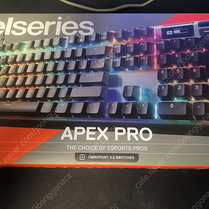 스틸시리즈 apex pro gen3 윤활 팝니다.