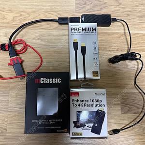 엠클래식 + edid + 4k 게이머 프로( mclassic + edid + 4k gamer pro) 판매합니다