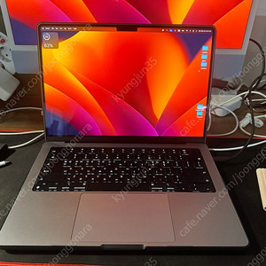 맥북프로 M1 Max 32g 1tb 팝니다 14인치